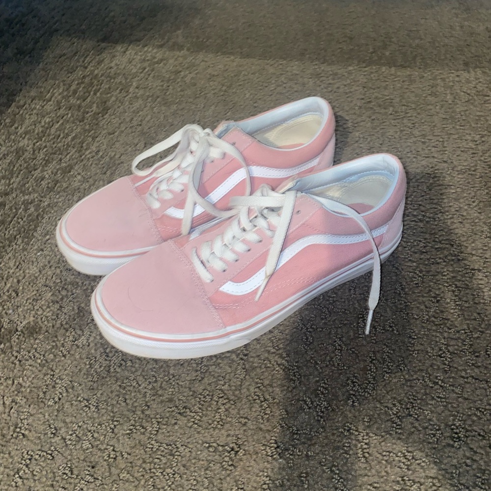 Pink Old Skool Vans size 10 womens